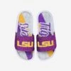 FOCO LSU Tigers Womens Glitter Gel Slide 2 FOCO LSU Tigers Womens Glitter Gel Slide -FOCO Shop FFWMNCGLGELLSU p