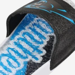 FOCO Carolina Panthers Womens Glitter Gel Slide -FOCO Shop FFWMNFGLGELCP g4