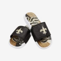FOCO New Orleans Saints Womens Glitter Gel Slide 9 FOCO New Orleans Saints Womens Glitter Gel Slide -FOCO Shop FFWMNFGLGELNS g3 e46870c1 d60d 40cc a712 6dbc4e49924b