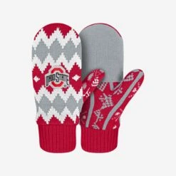 FOCO Ohio State Buckeyes Mittens