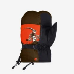 FOCO Cleveland Browns Frozen Tundra Insulated Mittens