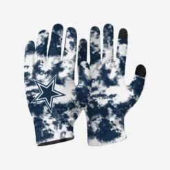 FOCO Dallas Cowboys 2 Pack Reusable Stretch Gloves -FOCO Shop GLVNFREST2PKDC g4
