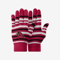 FOCO Arizona Cardinals Stripe Finger Stretch Glove