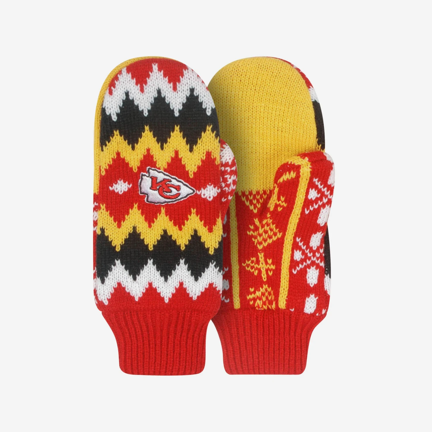 FOCO Kansas City Chiefs Mittens 3 FOCO Kansas City Chiefs Mittens