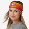 FOCO Kansas City Chiefs Womens Gradient Printed Headband -FOCO Shop HBNFGRDPKC p