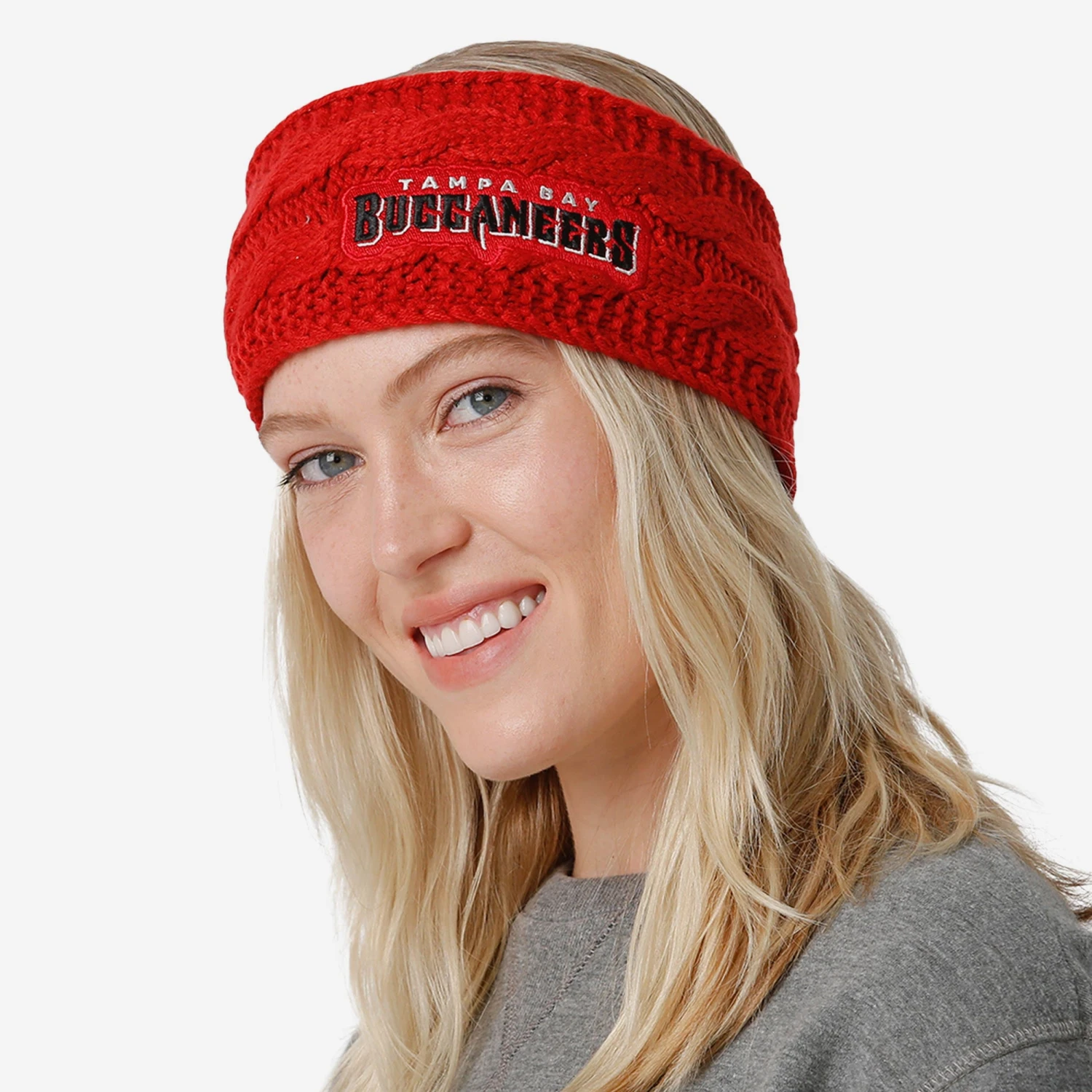 FOCO Tampa Bay Buccaneers Womens Knit Fit Headband 3 FOCO Tampa Bay Buccaneers Womens Knit Fit Headband