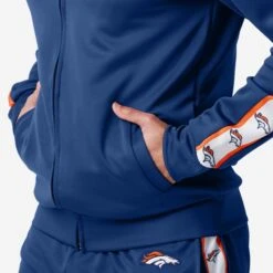 FOCO Denver Broncos Stripe Logo Track Jacket -FOCO Shop HDNFSTLGTRJCKDB g4