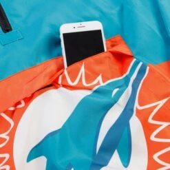 FOCO Miami Dolphins Warm-Up Windbreaker -FOCO Shop HDNFWBTNLMD g3