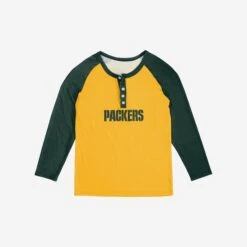FOCO Green Bay Packers Womens Big Wordmark Long Sleeve Henley 7 FOCO Green Bay Packers Womens Big Wordmark Long Sleeve Henley -FOCO Shop HENWMNFBWLSGP g3 83734cf4 0637 4db8 89d6 417721aa54c8