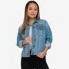 FOCO Houston Texans Womens Denim Days Jacket -FOCO Shop JKTWMNFDNBLHT p