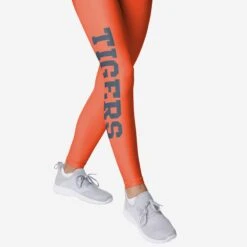FOCO Auburn Tigers Womens Solid Big Wordmark Legging -FOCO Shop LEGNCSLLRWMAU g4