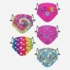 FOCO Love Pack Youth Adjustable 5 Pack Face Cover -FOCO Shop MAGYTADFC5PKLVE p
