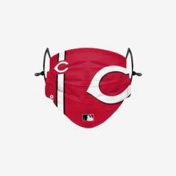 FOCO Cincinnati Reds On-Field Adjustable Red Face Cover
