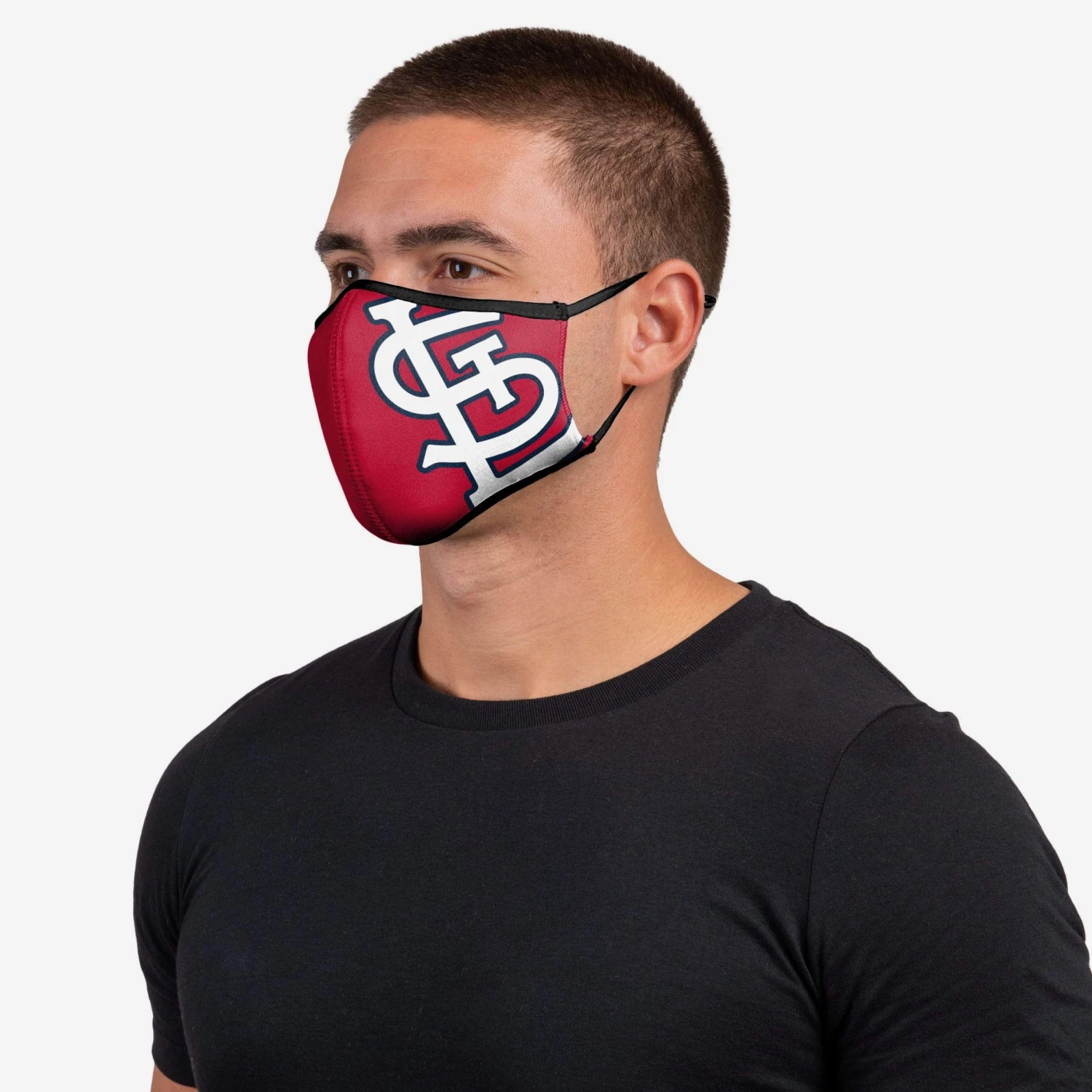 FOCO St Louis Cardinals On-Field Adjustable Red Sport Face Cover 4 FOCO St Louis Cardinals On-Field Adjustable Red Sport Face Cover - Image 2