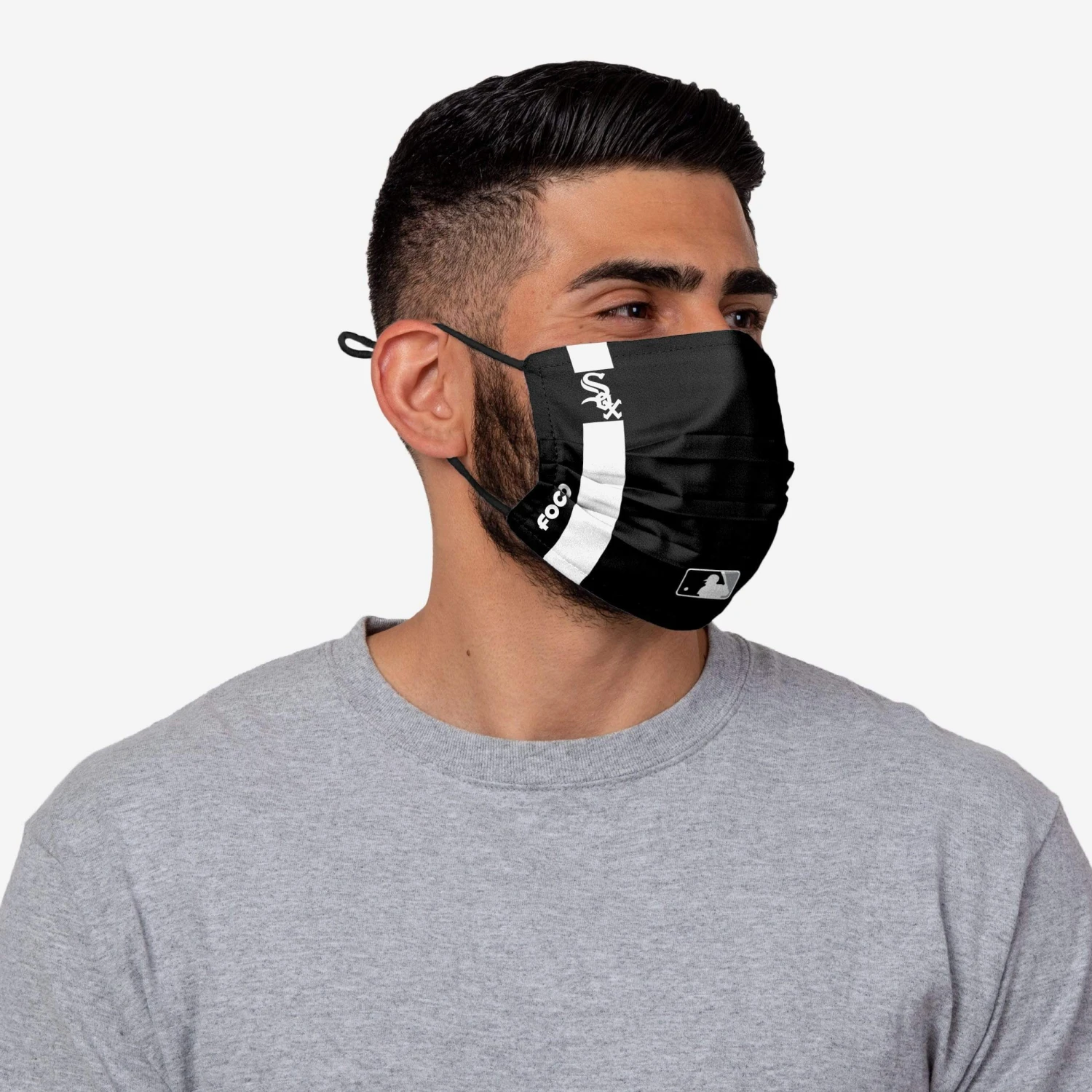 FOCO Tim Anderson Chicago White Sox On-Field Adjustable Black Face Cover 4 FOCO Tim Anderson Chicago White Sox On-Field Adjustable Black Face Cover - Image 2