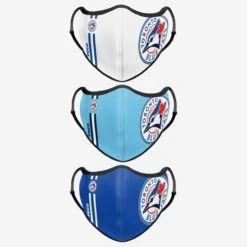 FOCO Toronto Blue Jays Sport 3 Pack Face Cover