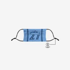 FOCO Vladimir Guerrero Jr Toronto Blue Jays Adjustable Face Cover -FOCO Shop MAMBPLADFCTBJVG g5