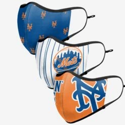 FOCO New York Mets Thematic Sport 3 Pack Face Cover 9 FOCO New York Mets Thematic Sport 3 Pack Face Cover -FOCO Shop MAMBTHSCBFC3PKNM g4