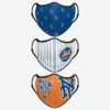 FOCO New York Mets Thematic Sport 3 Pack Face Cover 2 FOCO New York Mets Thematic Sport 3 Pack Face Cover -FOCO Shop MAMBTHSCBFC3PKNM p