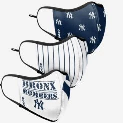 FOCO New York Yankees Thematic Sport 3 Pack Face Cover -FOCO Shop MAMBTHSCBFC3PKNY g3
