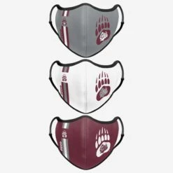 FOCO Montana Grizzlies Sport 3 Pack Face Cover