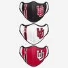 FOCO Utah Utes Sport 3 Pack Face Cover
