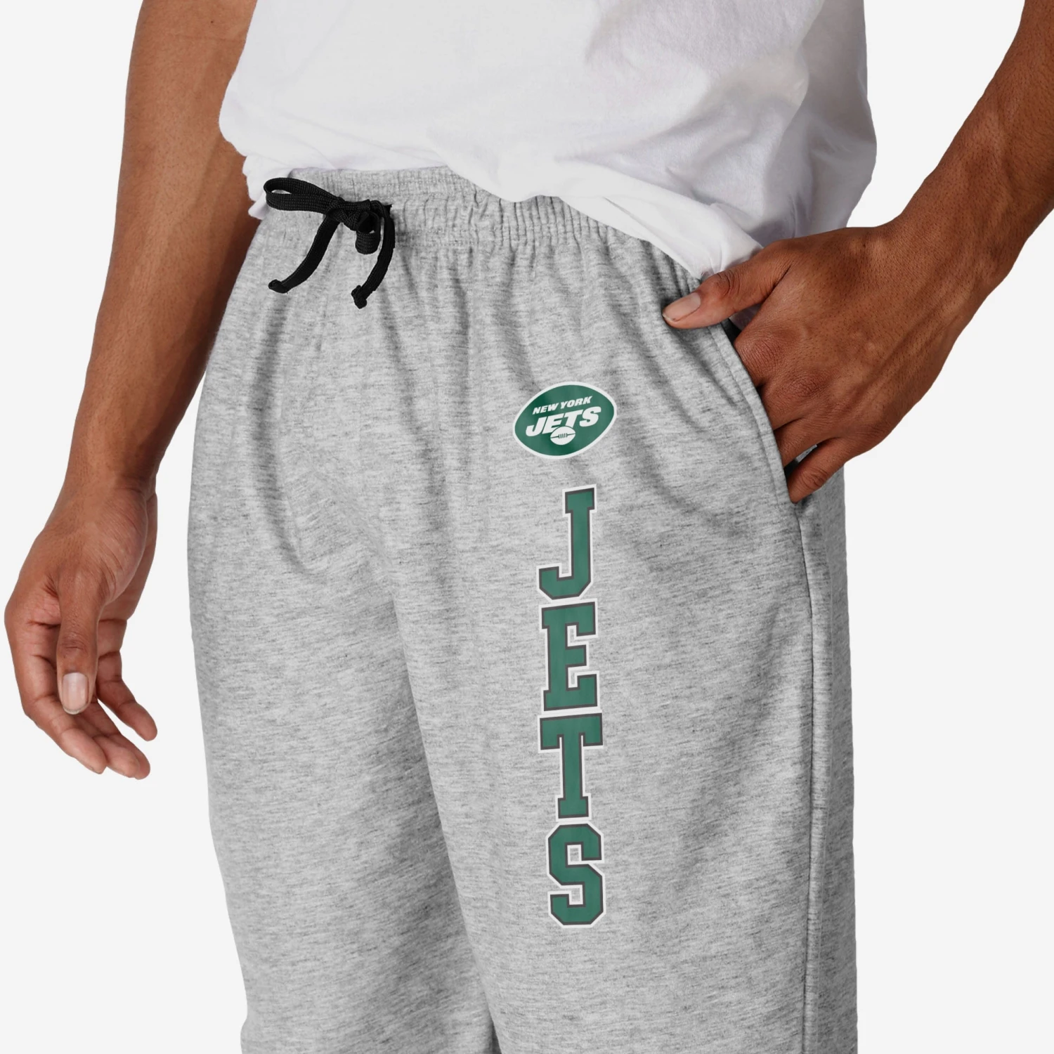 FOCO New York Jets Athletic Gray Lounge Pants 5 FOCO New York Jets Athletic Gray Lounge Pants - Image 3