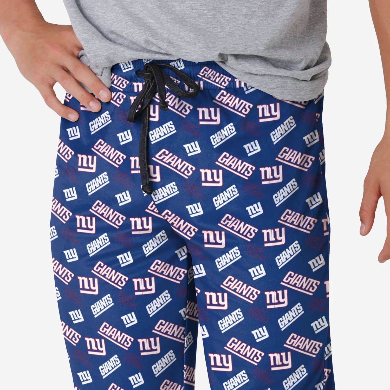 FOCO New York Giants Repeat Print Lounge Pants 5 FOCO New York Giants Repeat Print Lounge Pants - Image 3