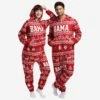 FOCO Alabama Crimson Tide Ugly Pattern One Piece Pajamas 1 FOCO Alabama Crimson Tide Ugly Pattern One Piece Pajamas -FOCO Shop PJSETNCONE21USALB p