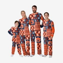 FOCO Auburn Tigers Mens Busy Block Family Holiday Pajamas 7 FOCO Auburn Tigers Mens Busy Block Family Holiday Pajamas -FOCO Shop PJSETNCUGAU g3