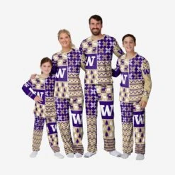 FOCO Washington Huskies Youth Busy Block Family Holiday Pajamas 7 FOCO Washington Huskies Youth Busy Block Family Holiday Pajamas -FOCO Shop PJSETNCUGWA g3 184a04b3 86c4 4577 b32d c112a2e8fb9e