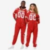 FOCO San Francisco 49ers Gameday Ready One Piece Pajamas