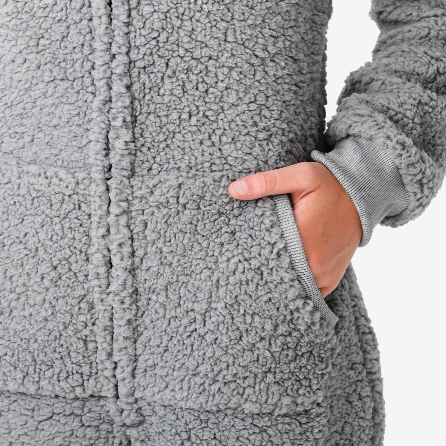 FOCO Los Angeles Chargers Womens Sherpa One Piece Pajamas 6 FOCO Los Angeles Chargers Womens Sherpa One Piece Pajamas - Image 4