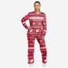 FOCO Wisconsin Badgers Womens Ugly Pattern Family Holiday Pajamas