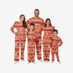 FOCO Philadelphia Flyers Womens Ugly Pattern Family Holiday Pajamas -FOCO Shop PJSETWMNH21USPF g3