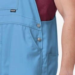 FOCO Philadelphia Phillies Mens Powder Blue Big Logo Bib Overalls -FOCO Shop PNTMBBLOA2PH g5