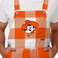 FOCO Oklahoma State Cowboys Mens Plaid Bib Overalls 11 FOCO Oklahoma State Cowboys Mens Plaid Bib Overalls -FOCO Shop PNTNCBFPDOAOKLS g4