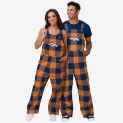 FOCO Denver Broncos Mens Plaid Bib Overalls 10 FOCO Denver Broncos Mens Plaid Bib Overalls -FOCO Shop PNTNFBFPDOADB g3