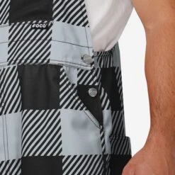 FOCO Las Vegas Raiders Mens Plaid Bib Overalls -FOCO Shop PNTNFBFPDOAOR g5