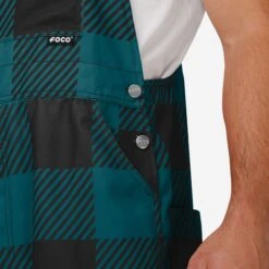 FOCO Philadelphia Eagles Mens Plaid Bib Overalls -FOCO Shop PNTNFBFPDOAPE g5