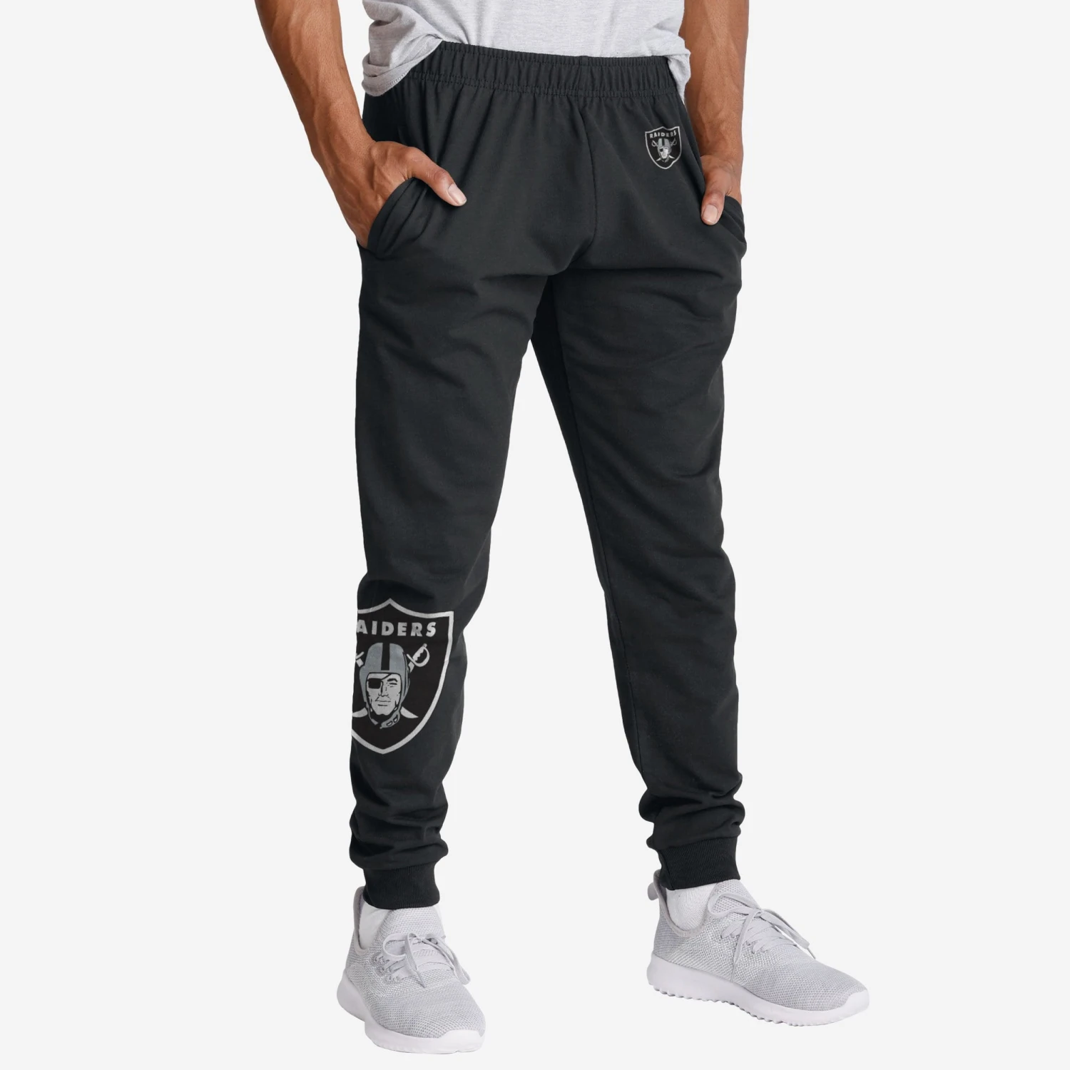 FOCO Las Vegas Raiders Team Color Joggers 3 FOCO Las Vegas Raiders Team Color Joggers