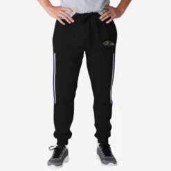 FOCO Baltimore Ravens Team Stripe Joggers
