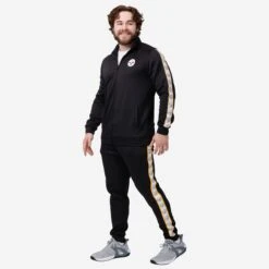 FOCO Pittsburgh Steelers Stripe Logo Track Pants 11 FOCO Pittsburgh Steelers Stripe Logo Track Pants -FOCO Shop PNTNFSTLGPS g5