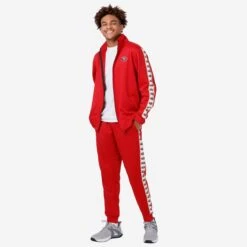 FOCO San Francisco 49ers Stripe Logo Track Pants -FOCO Shop PNTNFSTLGSF g5