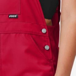 FOCO Georgia Bulldogs Womens Big Logo Bib Overalls -FOCO Shop PNTWMNCBLOAGA g5