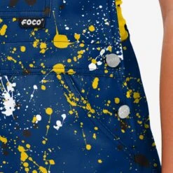 FOCO Michigan Wolverines Womens Paint Splatter Bib Overalls 12 FOCO Michigan Wolverines Womens Paint Splatter Bib Overalls -FOCO Shop PNTWMNCPTSPLOAMI g5
