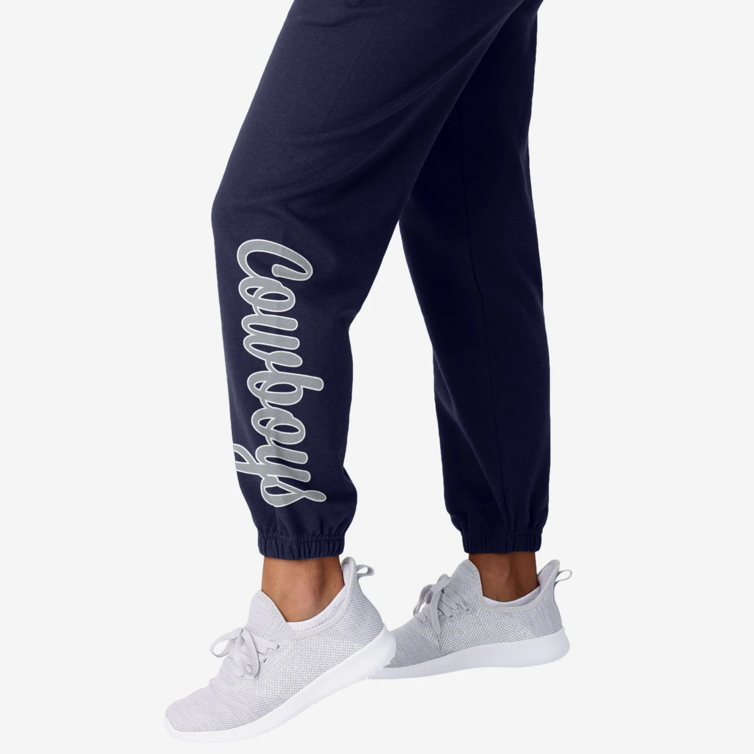 FOCO Dallas Cowboys Womens Script Wordmark Team Color Sweatpants 6 FOCO Dallas Cowboys Womens Script Wordmark Team Color Sweatpants - Image 4