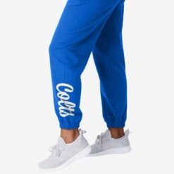 FOCO Indianapolis Colts Womens Script Wordmark Team Color Sweatpants -FOCO Shop PNTWMNFSWSWTCIC g4
