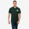 FOCO Green Bay Packers Casual Color Polo