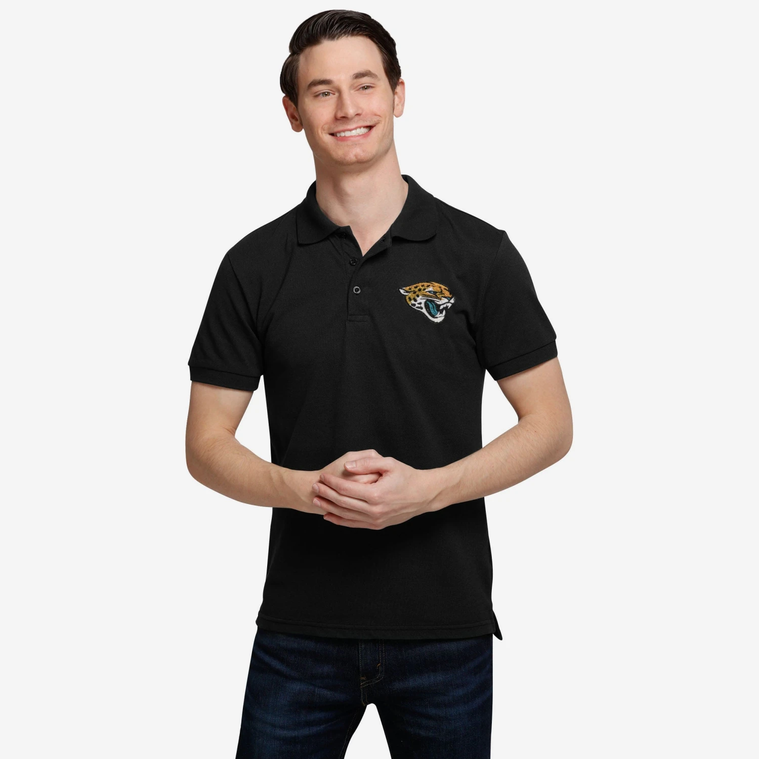 FOCO Jacksonville Jaguars Casual Color Polo 3 FOCO Jacksonville Jaguars Casual Color Polo